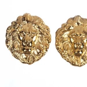 18 kt Gold Vermeil over Brass Massive Royal Wild A